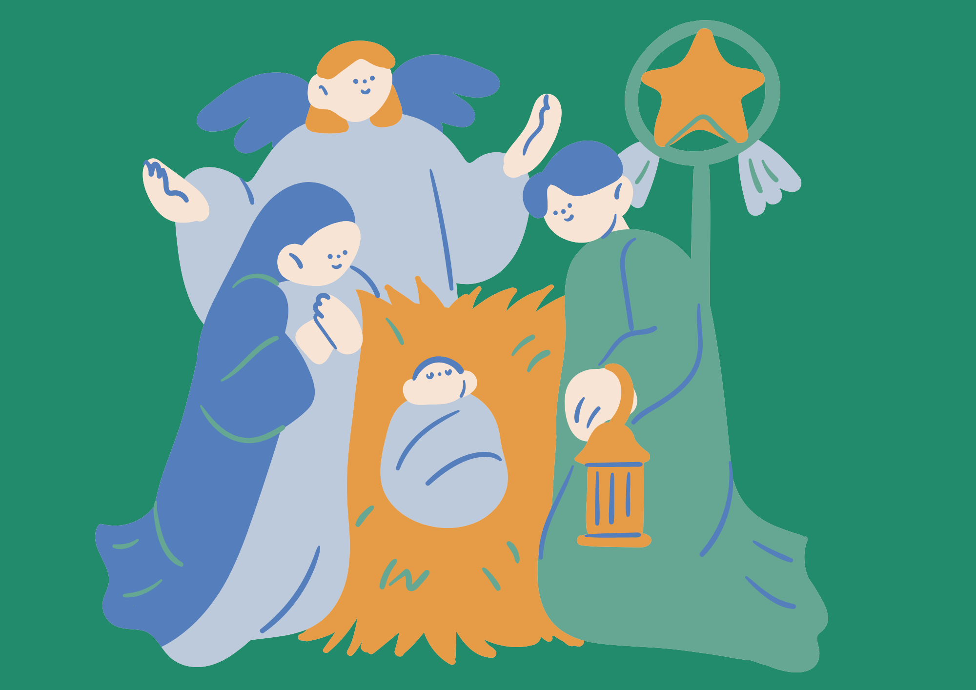 Kerststal logo