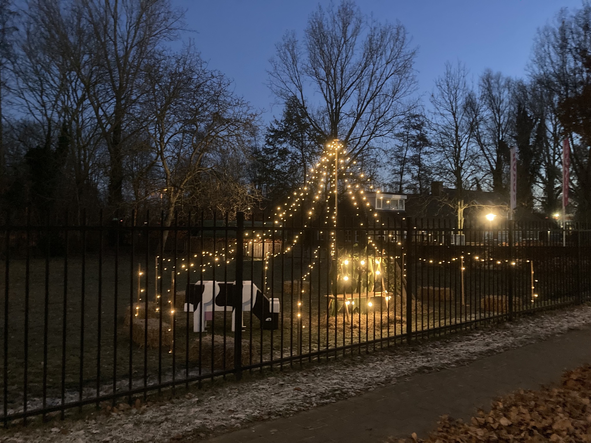 kerststal boerderij de Kloek